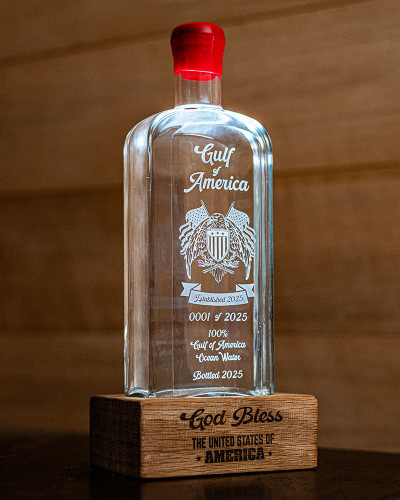 Bottle 2 | 2025 Gulf of America Signature Bottle & Stand