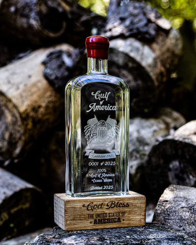 Bottle 3 | 2025 Gulf of America Signature Bottle & Stand