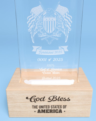 Bottle 5 | 2025 Gulf of America Signature Bottle & Stand