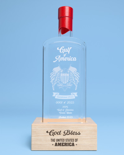 Bottle 17 | 2025 Gulf of America Signature Bottle & Stand