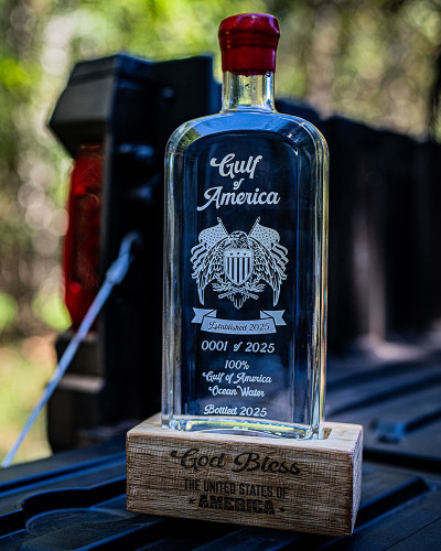 Bottle 17 | 2025 Gulf of America Signature Bottle & Stand
