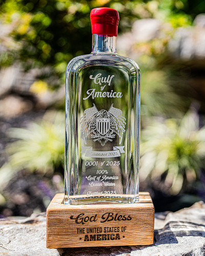 Bottle 40 | 2025 Gulf of America Signature Bottle & Stand